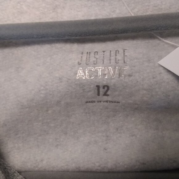 ✨Active Justice Grey Activewear Top – 12P Petite – NWT (Plastic Tag Attachment)✨ - Picture 3 of 10